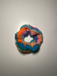 Scrap Yarn Designer Inspired Scrunchie