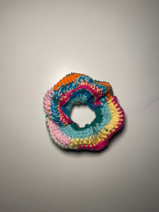 Scrap Yarn Designer Inspired Scrunchie