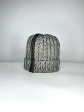 Load image into Gallery viewer, MeMiMade Two Tone Beanie in GRAY